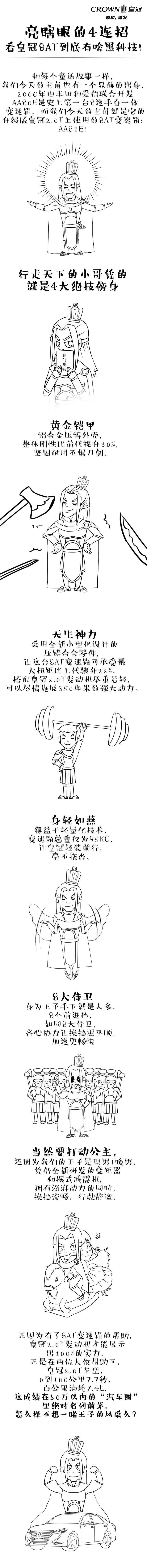 亮瞎眼的4連招，看皇冠8AT到底有啥黑科技！
